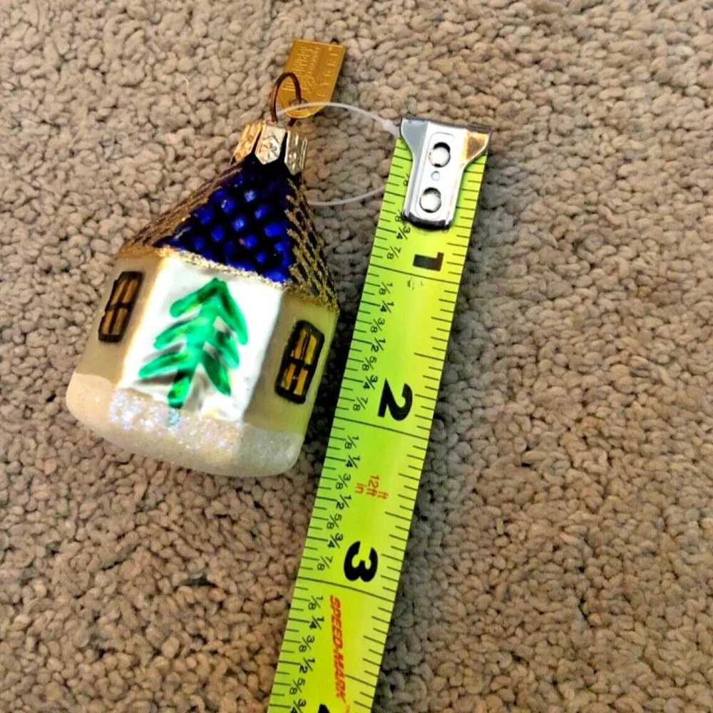 Radko Vintage‎ DISCOVERY CHANNEL STORE Christmas Ornament Church